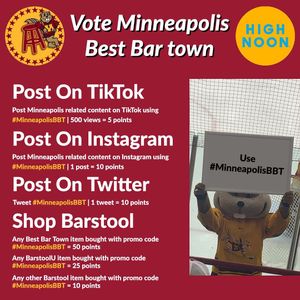 Image post by @barstoolgophers on Instagram