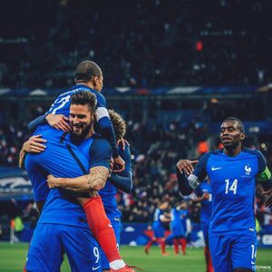 Image post by @equipedefrance on Instagram
