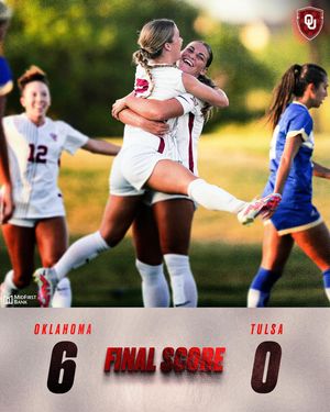 Image post by @ou_wsoccer on Instagram
