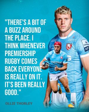 Image post by @officialgloucesterrugby on Instagram
