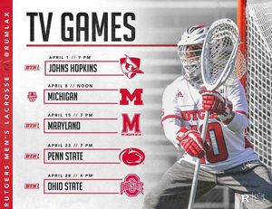 Image post by @rutgersmlax on Instagram