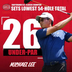 Image post by @ajgagolf on Instagram