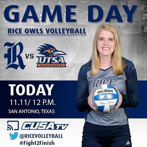 Image post by @ricevolleyball on Instagram