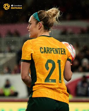 Image post by @TheMatildas on Twitter