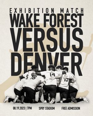 Image post by @WakeMSoccer on Twitter