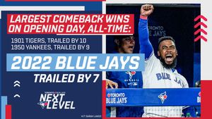 Image post by @BlueJays on Twitter