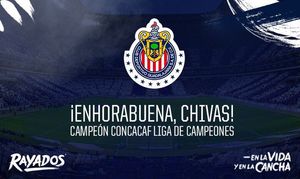 Image post by @Rayados on Twitter