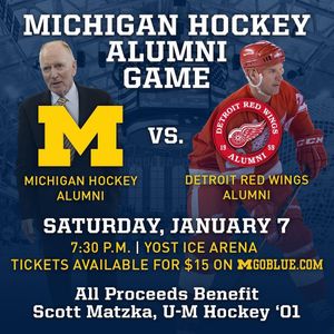 Image post by @umichhockey on Instagram
