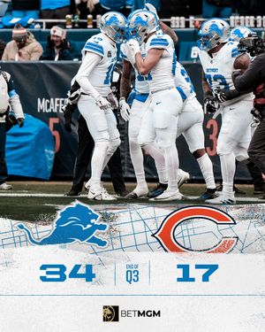 Image post by @Lions on Twitter
