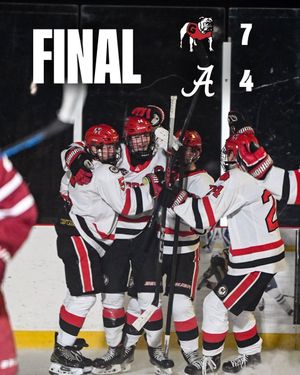Image post by @UGAHockey on Twitter