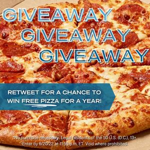 Image post by @dominos on Twitter