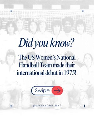 Image post by @usahandballwnt on Instagram