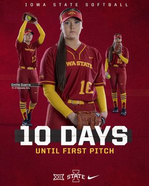 Image post by @iowastatesoftball on Instagram