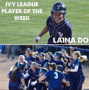 Image post by @yalesoftball on Instagram