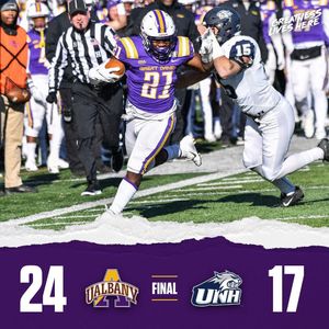 Image post by @ualbanyfootball on Instagram
