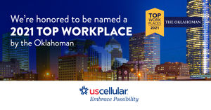 Image post by @uscellularcareers on Facebook