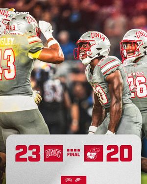 Image post by @unlvfootball on Twitter