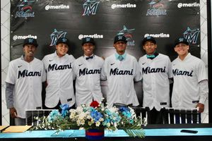 Image post by @Marlins on Facebook