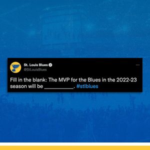 Image post by @stlouisblues on Instagram