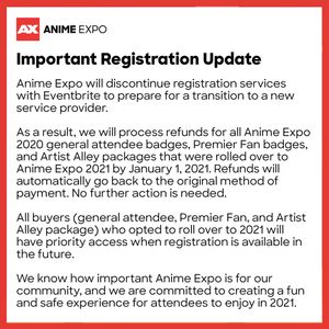 Image post by @animeexpo on Instagram