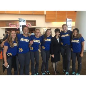 Image post by @sanjosestatevb on Instagram