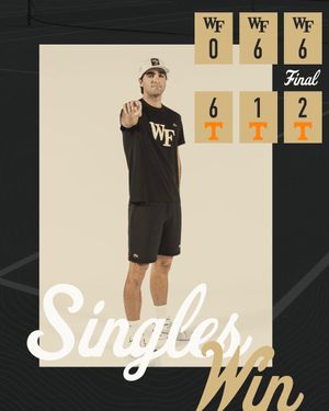 Image post by @WakeMTennis on Twitter