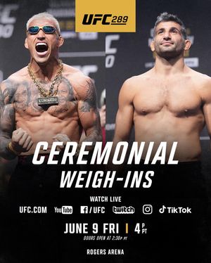 Image post by @ufccanada on Instagram