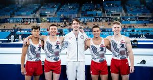 Image post by @stanfordmensgymnastics on Instagram