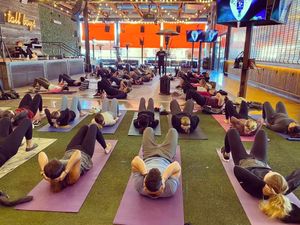 Image post by @yogapartylive on Instagram
