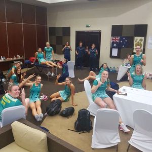 Image post by @netballaust on Instagram