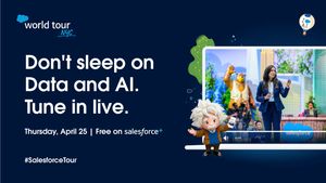 Image post by @salesforce on Twitter