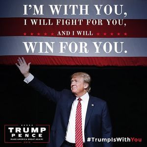 Image post by @realdonaldtrump on Instagram
