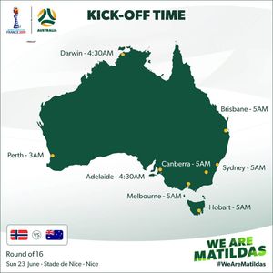 Image post by @matildas on Instagram