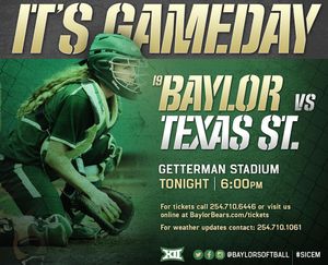 Image post by @baylorsoftball on Instagram