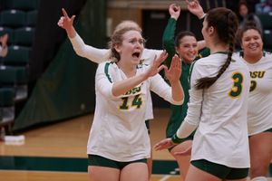 Image post by @ndsuvolleyball on Instagram