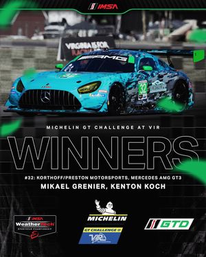 Image post by @imsa_racing on Instagram