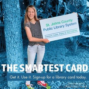 Image post by @stjohnscountylibrary on Instagram