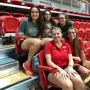 Image post by @catholicu_wlax on Instagram