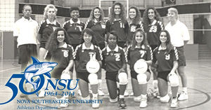 Image post by @nsu_vball on Instagram