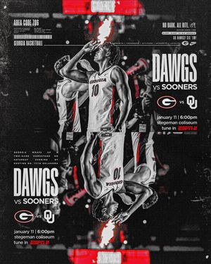 Image post by @ugabasketball on Instagram