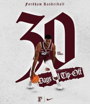 Image post by @fordham_mbb on Instagram