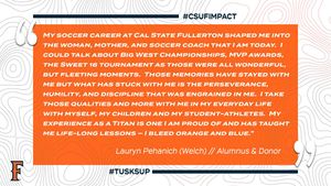 Image post by @fullertonwsoc on Instagram
