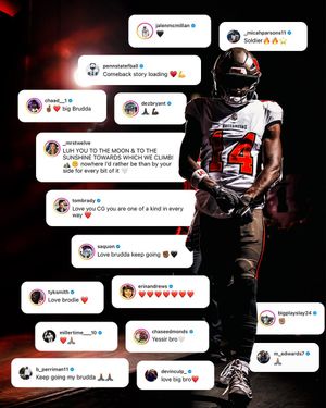 Image post by @Buccaneers on Twitter
