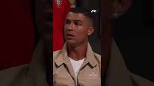 Video post by @cristiano on YouTube