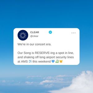 Image post by @clear on Instagram