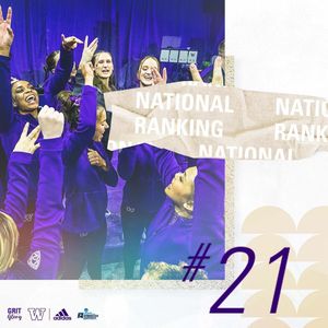 Image post by @uwgymnastics on Instagram