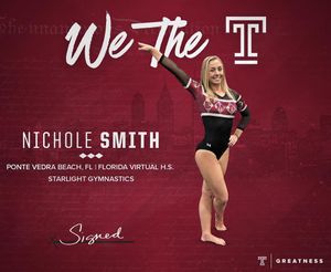 Image post by @templegymnastics on Instagram