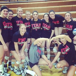 Image post by @utahvolleyball on Instagram