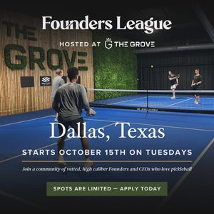 Image post by @foundersleaguepb on Instagram