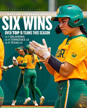Image post by @baylorsoftball on Instagram
